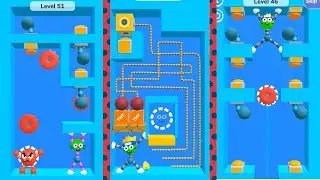 Stretch Guy Levels 41-60 IOS Gameplay