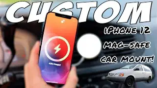 DIY iPhone 12 MagSafe Car Mount
