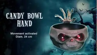 Animerad Godissk&aring;l Skeletthand