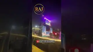 Baarat on wheels | Raj events | Dj on wheels with co2 gun #djonwheels #baraatonwheels #eventplanner