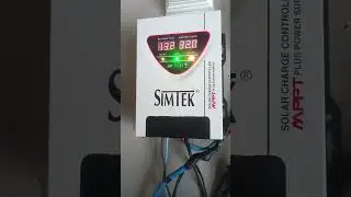 SIMTEK 70A Mppt solar charge controller #mppt #mpptchargecontroller #shorts