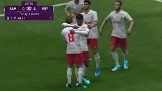 Kerala Blasters FC vs Samdoria 4 0 Full Match PES 2020