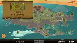 PixelJunk Monsters Ultimate Edition, Toki Island, Medium 4 - Two Streams (Regular difficulty)