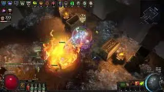 Path of Exile - Cursed Crypt map