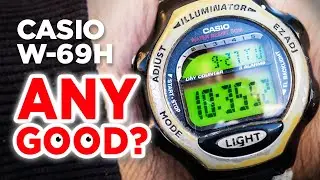 #CASIO W-69H (Module 2289) Hands on Review - A Casio digital watch with two very unique features!