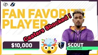 Scout Win $10,000 | Casters Shocked 🤯