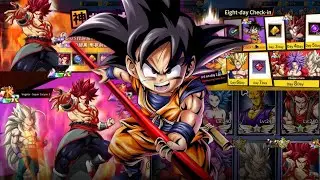 DB LEGENDARY WARRIOR GAMEPLAY - FREE &yen;648TU, &yen;1000V DAILY, FULL LR HEROES & MORE