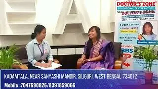 Inreview Of C.A. Victoria Rahaman  in Doctor's Zone#siliguri #jee #instituteofprofessionalbanking