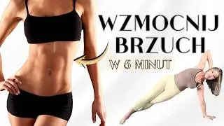 Szybki trening na brzuch | wzmocnij brzuch i wyszczuplij talię | poziom ●●○○
