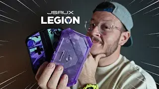 DOCK HB1201S + GRIPS JSAUX PARA SEU LENOVO LEGION GO! ISSO DAQUI &Eacute; INSANO!!