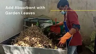 Organic waste converter- Live project at Zonasha paradiso Apartments by RITEWAYS.