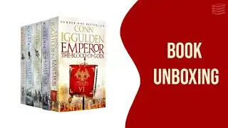 Conn Iggulden Emperor Series Collection 5 Books Set - Book Unboxing