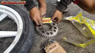Ninja SS pasang Girset 14-43 SSS  | Rantai Expedition | Kawasaki | Motovlog Indonesia