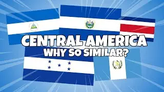 Почему в Центральной Америке так много похожих флагов?