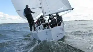 North Sails Trim Cup 2016 - J-24 spinnaker sailing