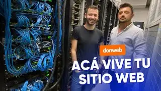 Ac&aacute; viven los sitios web - Visita al hosting DonWeb en Rosario