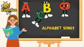 KiddoBee Tv - Phonics Song with Words EP031- A For Apple - ABC Alphabet Songs