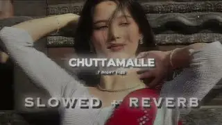 Chuttamalle (Slowed + Reverb) : Shilpa Rao - Devara ' NTR & JAN...😍