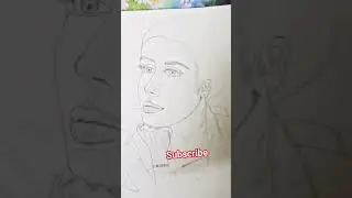 An Actress portrait |Guess the Actress | #askarts_25 #drawing #pencilportrsit #art #pencilsketch