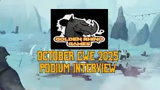 Golden Rhino Games October CWE 2025: Podium Interview