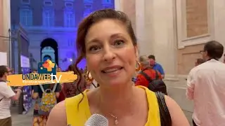 Visioni Reali, l'attrice Susy Del Giudice alla Reggia di Caserta
