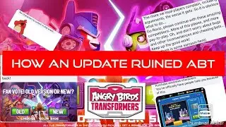 HOW AN UPDATE RUINED ANGRY BIRDS TRANSFORMERS