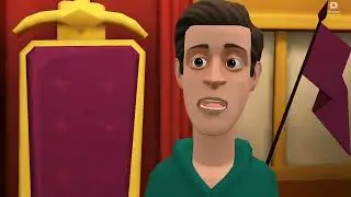 Борис играет в игру &laquo;Кальмар&raquo;