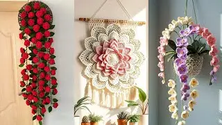 Beautiful Crochet Wall Hangings to Elevate Your Home//Handmade Crochet Wall Decor Ideas