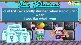 The Winners of Rainbow Cape and 8 Diamond Locks | Growtopia