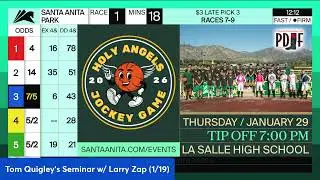 Tom Quigley's Seminar w/ Larry Zap (1/19)