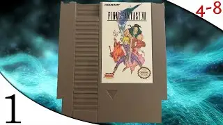 Let's Play FFVII NES Demake (Part 1) [4-8Live]