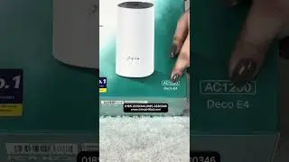TP-Link Deco E4 AC1200 Dual-band Mesh Router (1 Pack) connect up to 100 devices
