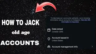 HOW TO JACK OLD AGE INSTAGRAM ACCOUNT  |LUCI PORATL| 
