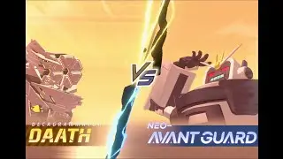 [블루 아카이브] 다아토 VS 네오 아방가르드군(유즈) / ダアトVSネオ アバンギャルドくん（ゆず) 전투씬
