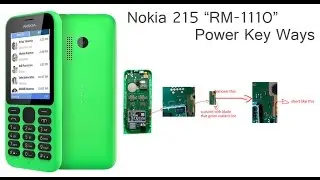 NOKIA 215 POWER KEY WAY FIRST STEP