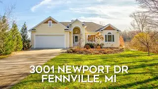 Kalamazoo River Home Tour | 3001 Newport Drive Fennville MI | Andrea Crossman Group