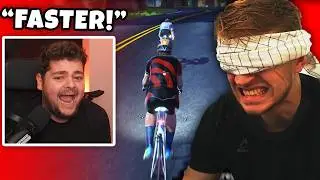 Могу ли я выиграть гонку Zwift вслепую? При участии Бенджи Наэсена