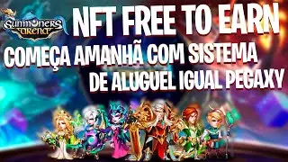 NFT FREE TO EARN, COM SISTEMA DE ALUGUEL IGUAL PEGAXY