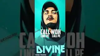 DIVINE: MIRCHI SONG 4K FULL SCREEN LYRICAL WHATSAPP STATUS |DIVINE ATTITUDE RAP STATUS