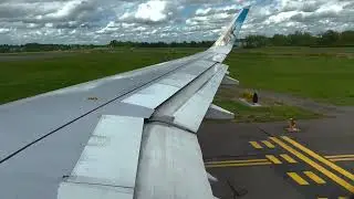 Frontier A320 Takeoff with ATC! | Bradley Airport