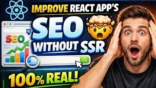 Improve React App SEO Without SSR 🤯 (100% Working Trick)