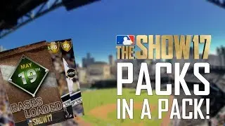 PACKS IN A PACK! (MLB The Show 17 Pack Opening) Diamond Dynasty