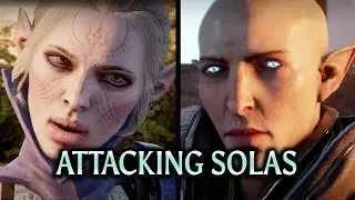 Dragon Age: Inquisition - Trespasser DLC - Attacking Solas