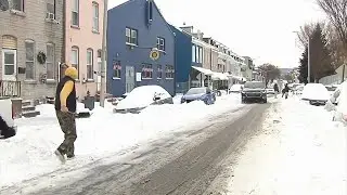 Snow removal efforts underway in Reading as residents dig out after heavy storm