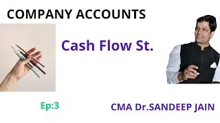B.Com BBA-COMPANY ACCOUNTS - I CASH FLOW ST.-3 I  I BCC I