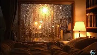 Cozy Night Rain Sounds for Sleeping 🌙 | Window Rain Ambience | Deep Relaxing Rain Noise