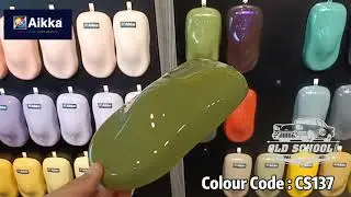 Aikka Paint CS137 Supreme Solid Colour for Car Spray Painting. Colour Code : CS137