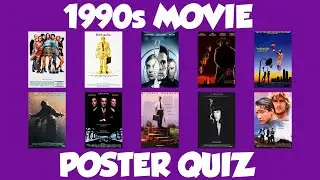 1990s Movie Poster Quiz