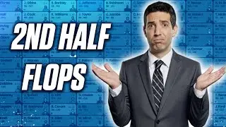 What Happened?! Worst 2nd Half Fantasy Performers of 2025 | 2026 Fantasy Football Advice