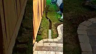 #DIY Channel Drain for gutters How to not do it!!!! My biggest mistake